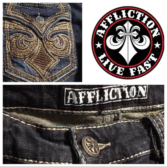 Affliction Other - Affliction Men’s Blake Fleur Knoxville Jeans